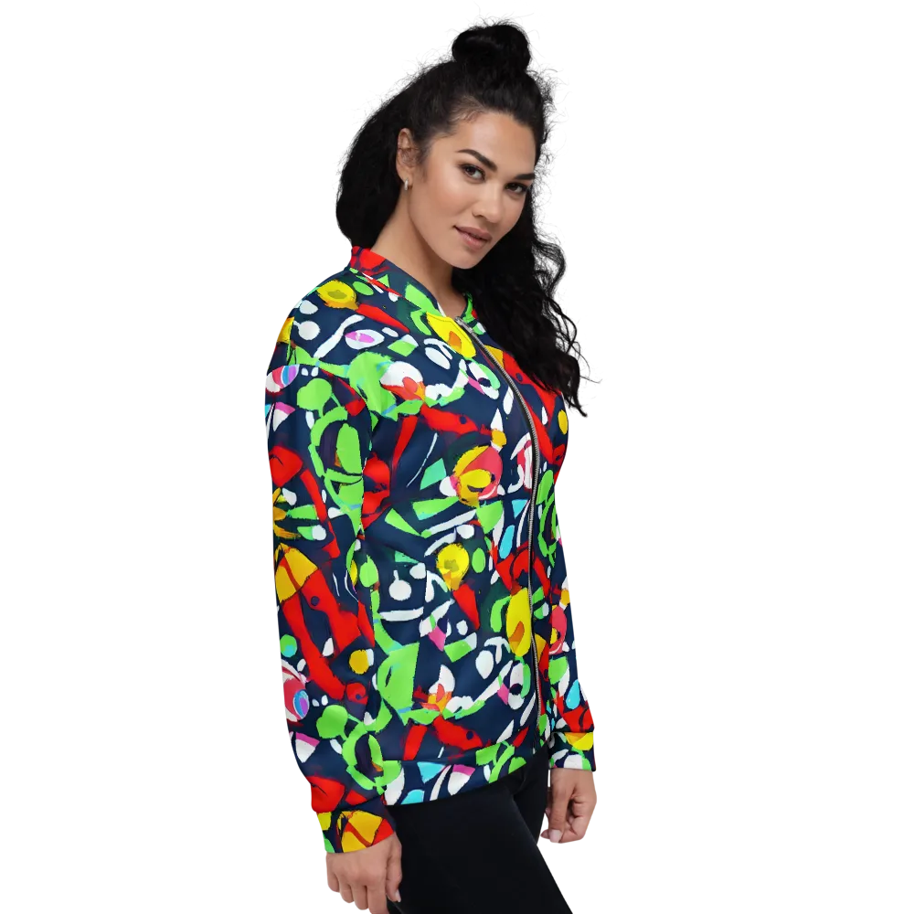 Chagall's Dream on Bomber Jacket — Right