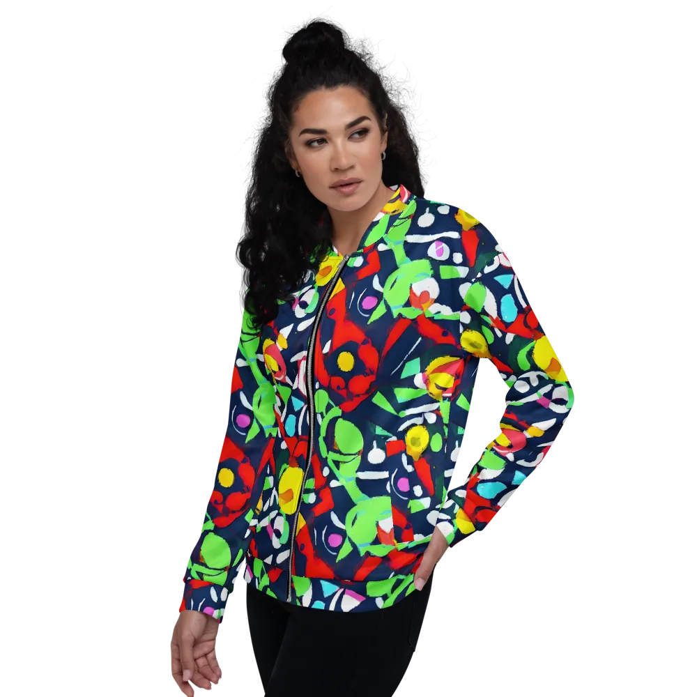 Chagall's Dream on Bomber Jacket — Left