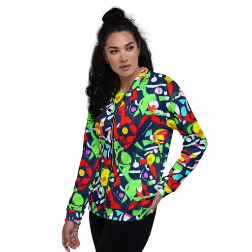 Chagall's Dream on a Bomber Jacket