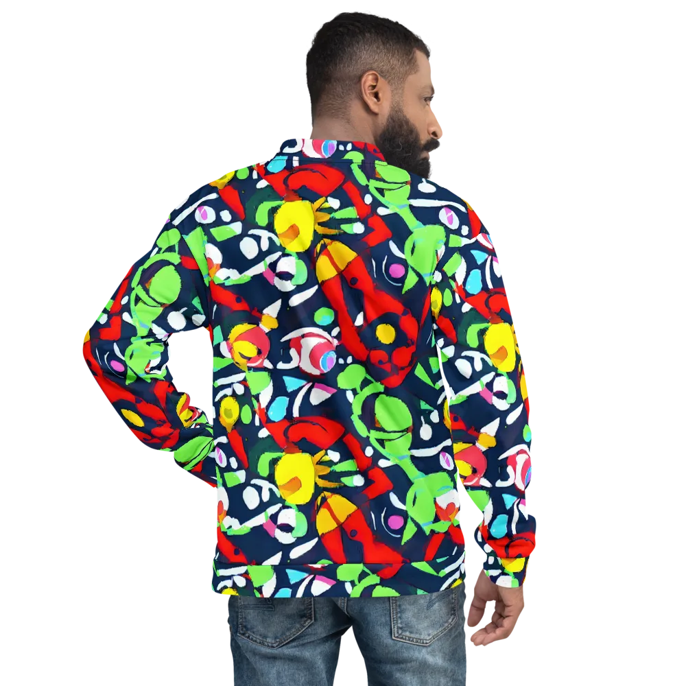 Chagall's Dream on Bomber Jacket — Back