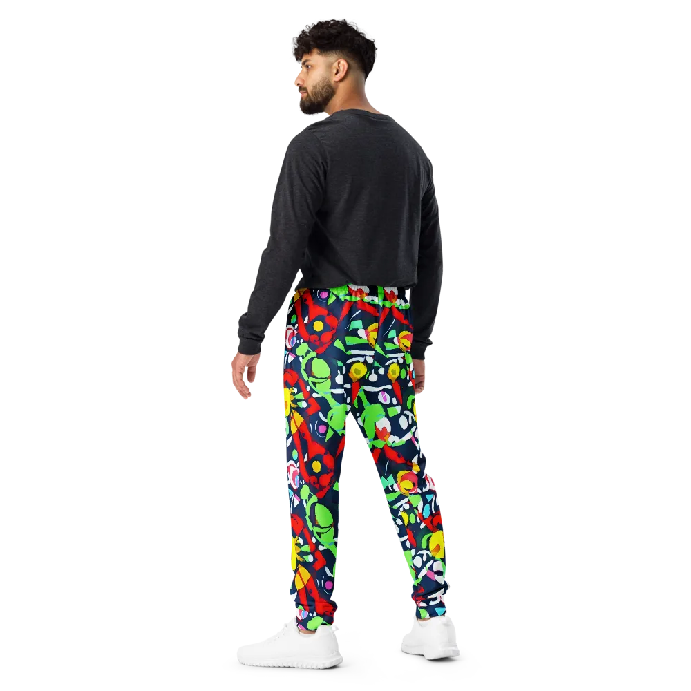 Chagall's Dream on Men's Joggers — Back