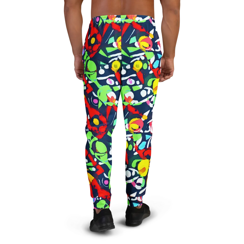 Chagall's Dream on Men's Joggers — Back