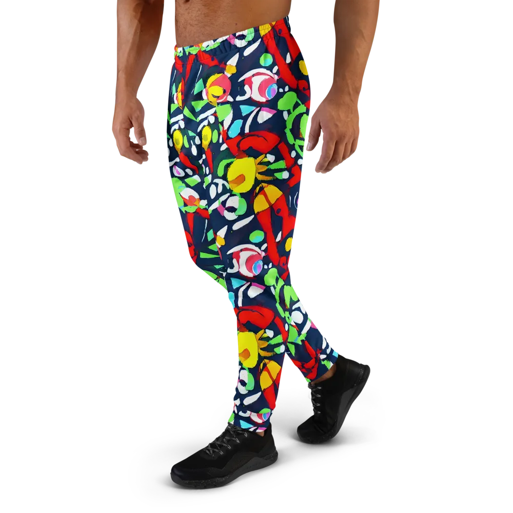 Chagall's Dream on Men's Joggers — Left