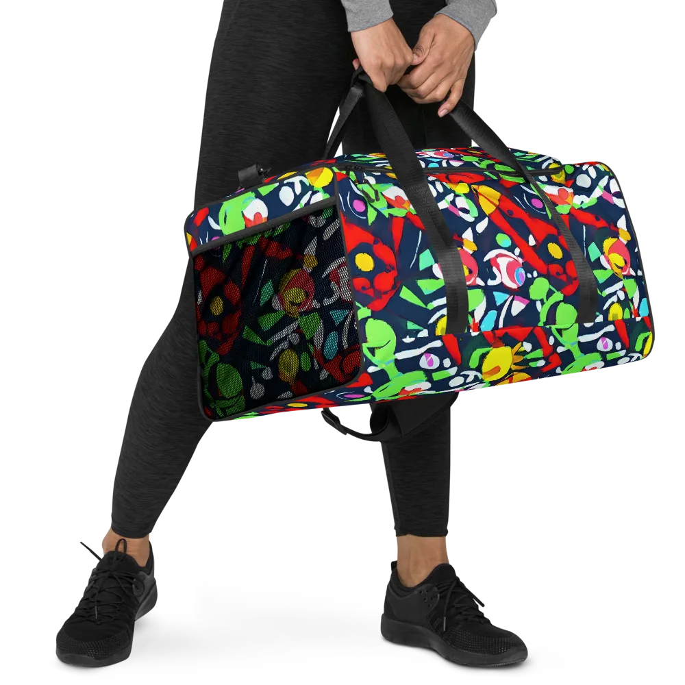 Chagall's Dream on Duffle Bag — Right Front