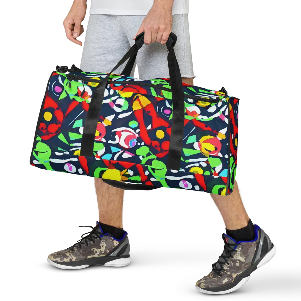 Chagall's Dream on Duffle Bag — Front