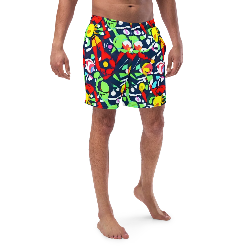 Chagall's Dream on Swim Trunks — Front