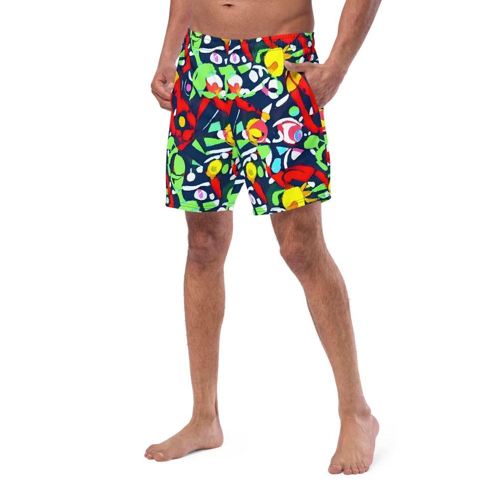 Chagall's Dream on Swim Trunks — Left Front