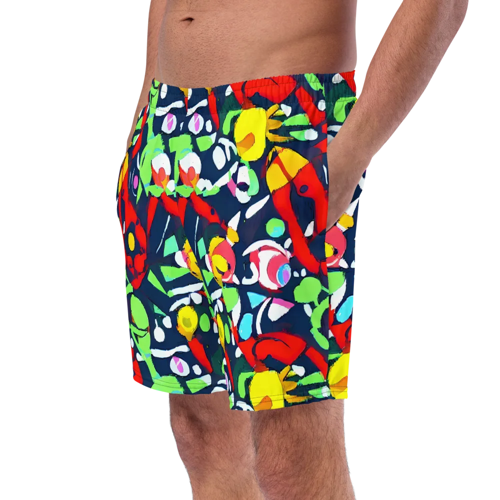 Chagall's Dream on Swim Trunks — Left Front