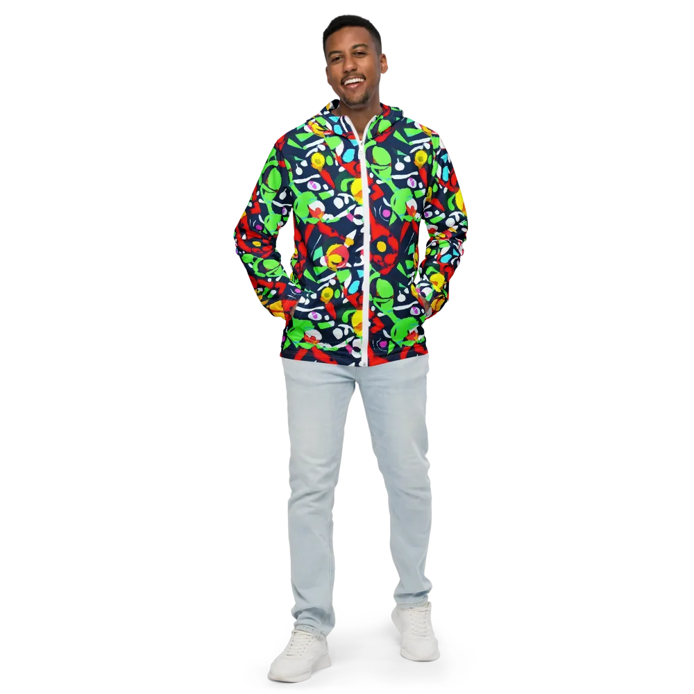 Chagall's Dream on Men's Windbreaker — Front