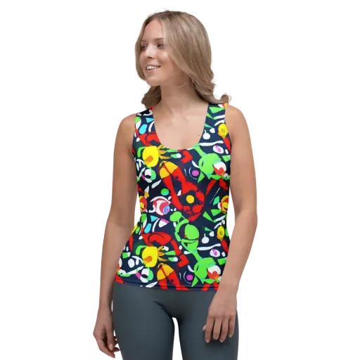 Chagall's Dream on a Women's Tank Top