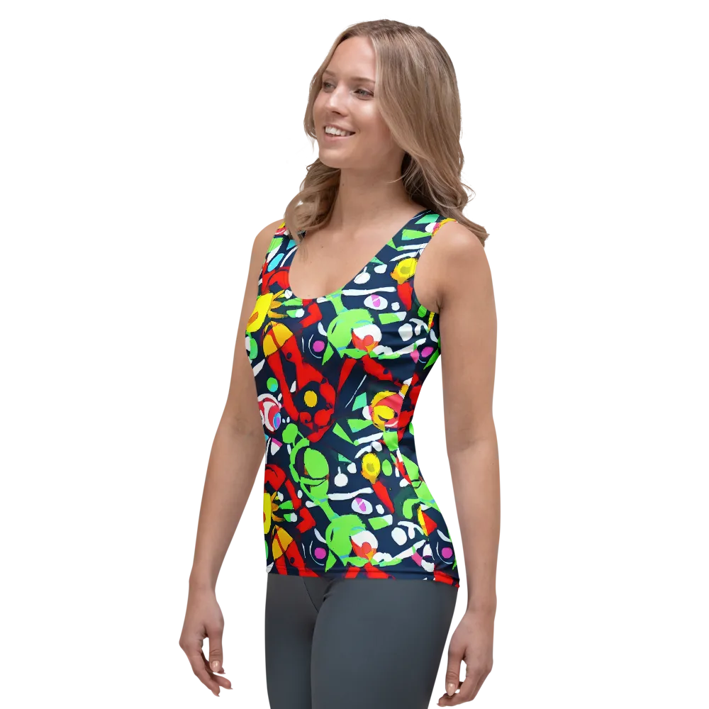 Chagall's Dream on Women's Tank Top — Left Front