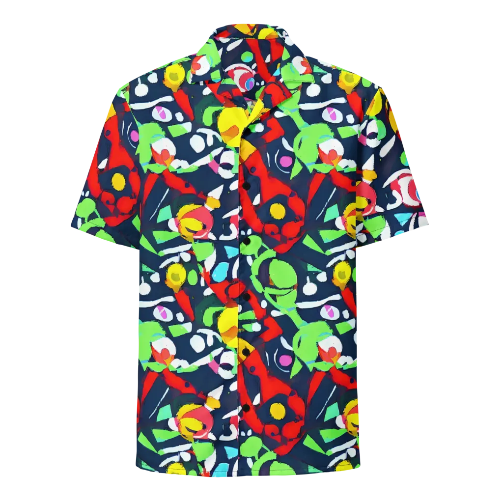 Chagall's Dream on Button Shirt — Front