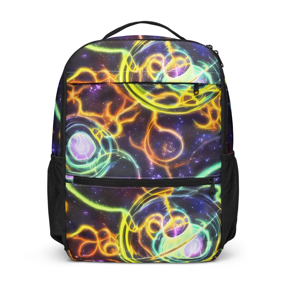 Carracci Cosmos on Utility Backpack — Front