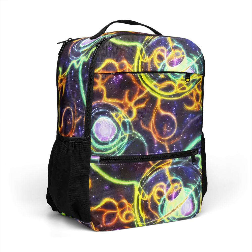 Carracci Cosmos on Utility Backpack — Right Front