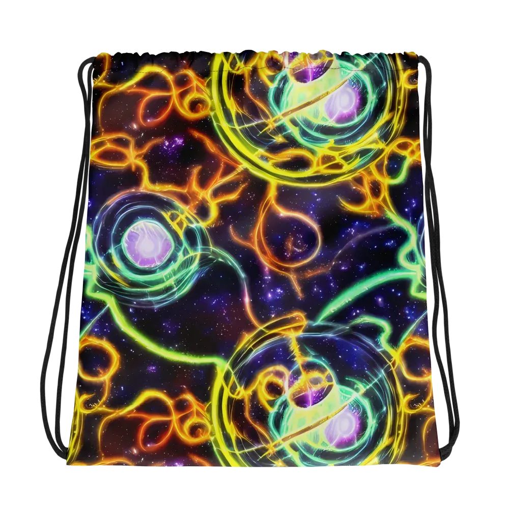 Carracci Cosmos on Drawstring Bag — Photo