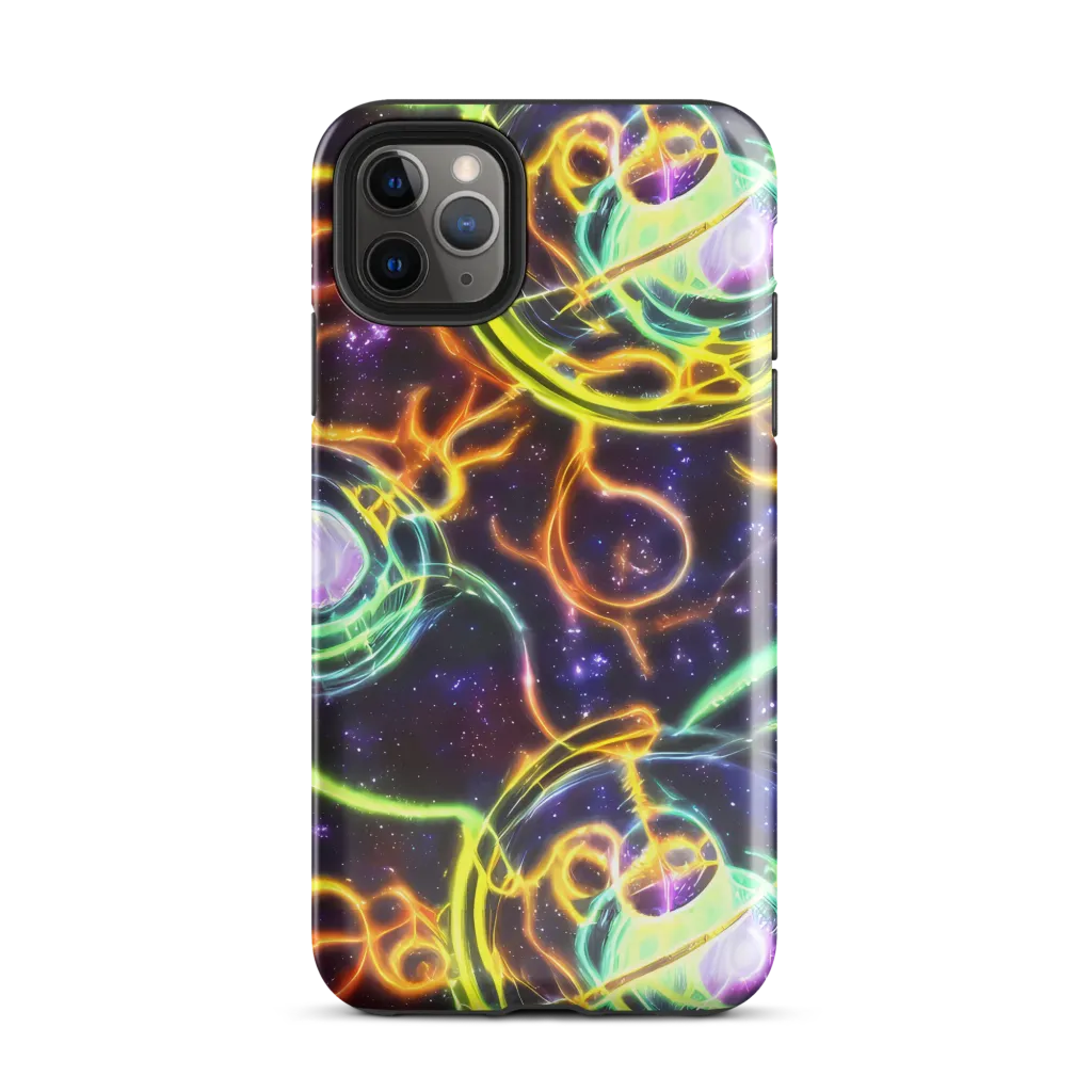 Carracci Cosmos on Tough Case for iPhone® — Front