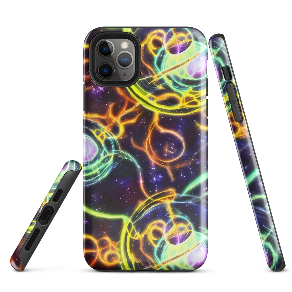 Carracci Cosmos on Tough Case for iPhone® — Front