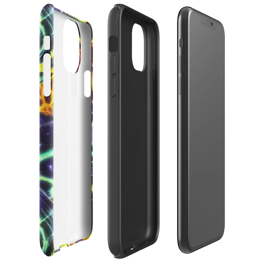 Carracci Cosmos on Tough Case for iPhone® — Right