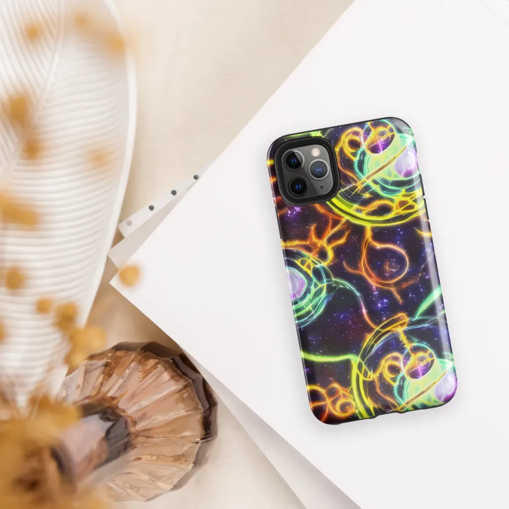 Carracci Cosmos on Tough Case for iPhone® — Front
