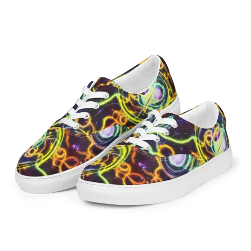 Carracci Cosmos on a Men's Lace-Up Canvas Shoes