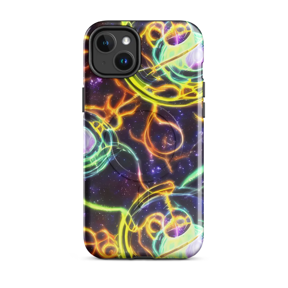 Carracci Cosmos on MagSafe Tough Case for iPhone® — Front