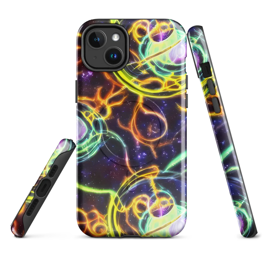 Carracci Cosmos on MagSafe Tough Case for iPhone® — Front