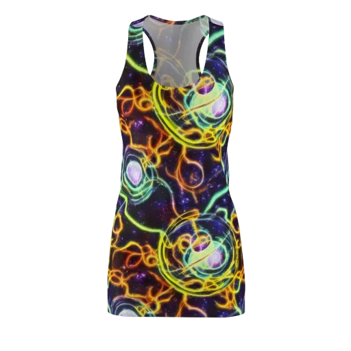Carracci Cosmos on a Racerback Dress