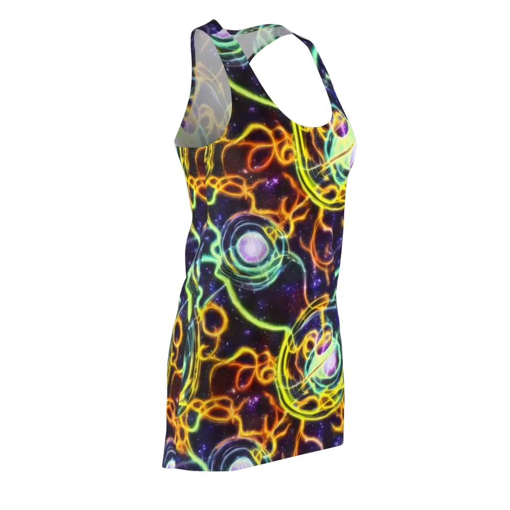 Carracci Cosmos on Racerback Dress — Front Side