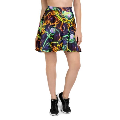 Carracci Cosmos on a Skater Skirt