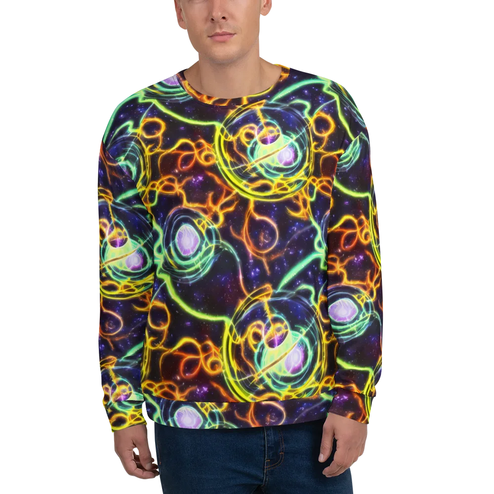Carracci Cosmos on Sweatshirt — Front
