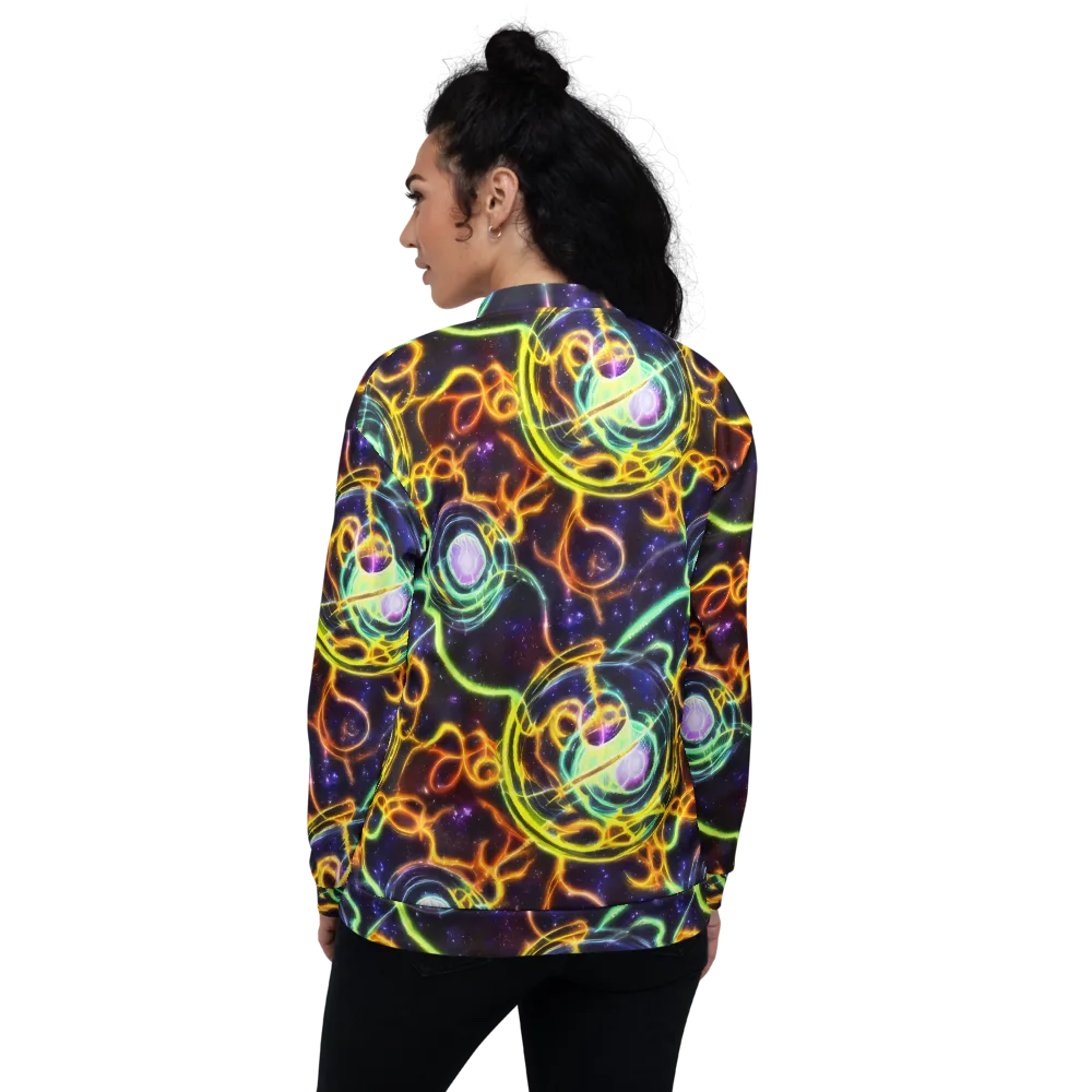 Carracci Cosmos on Bomber Jacket — Back