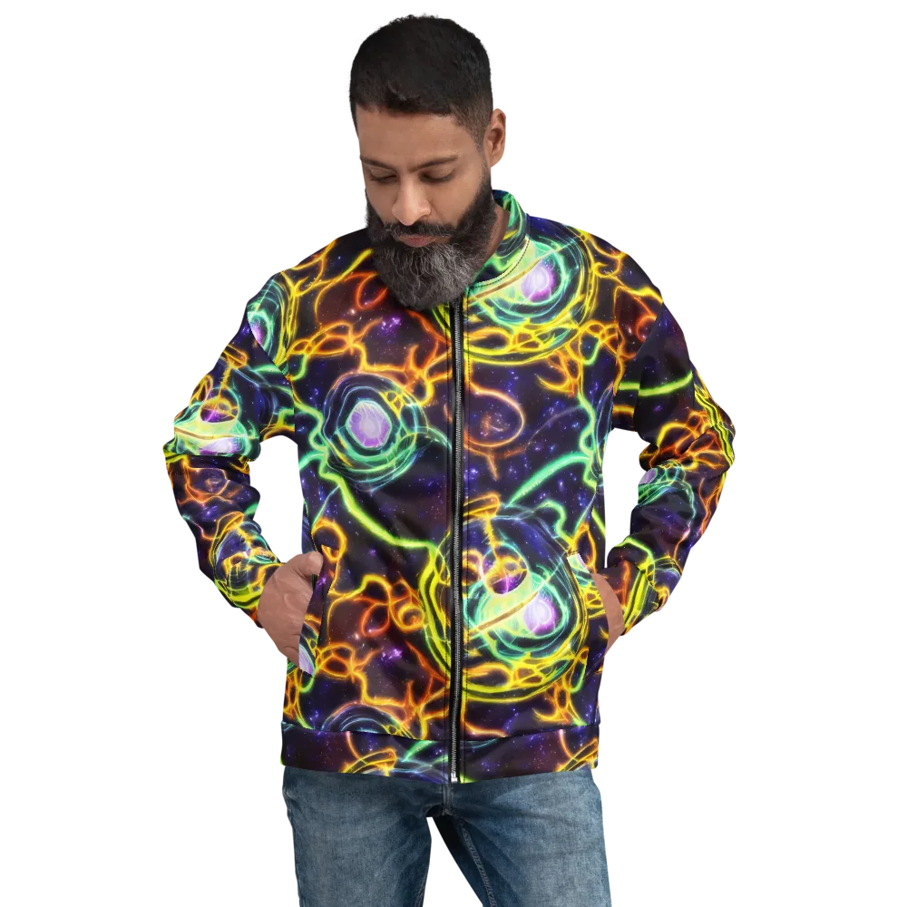 Carracci Cosmos on Bomber Jacket — Front