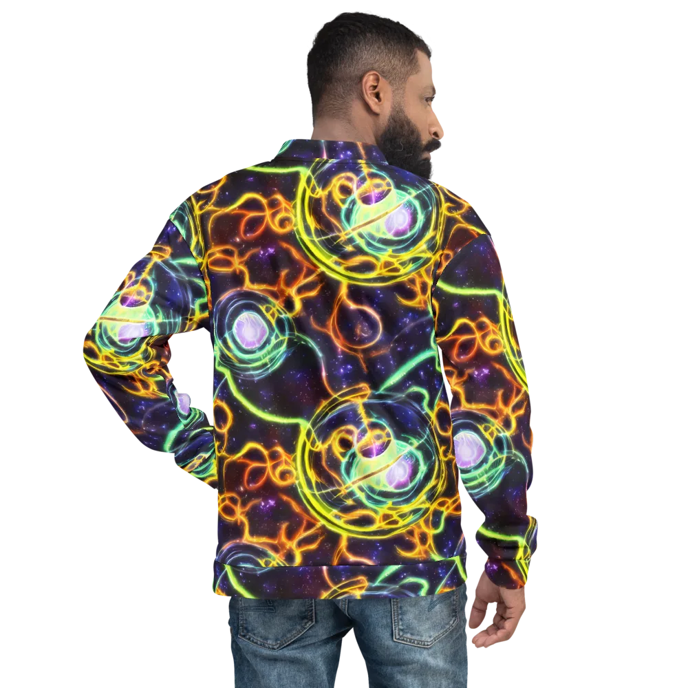 Carracci Cosmos on Bomber Jacket — Back