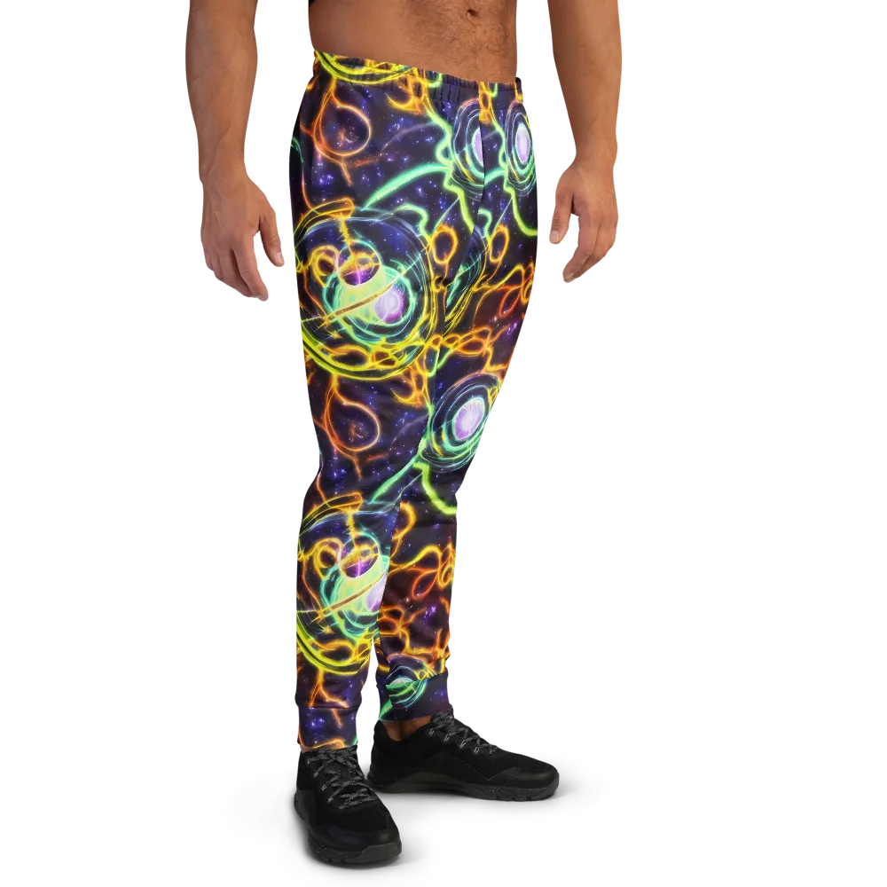 Carracci Cosmos on Men's Joggers — Right