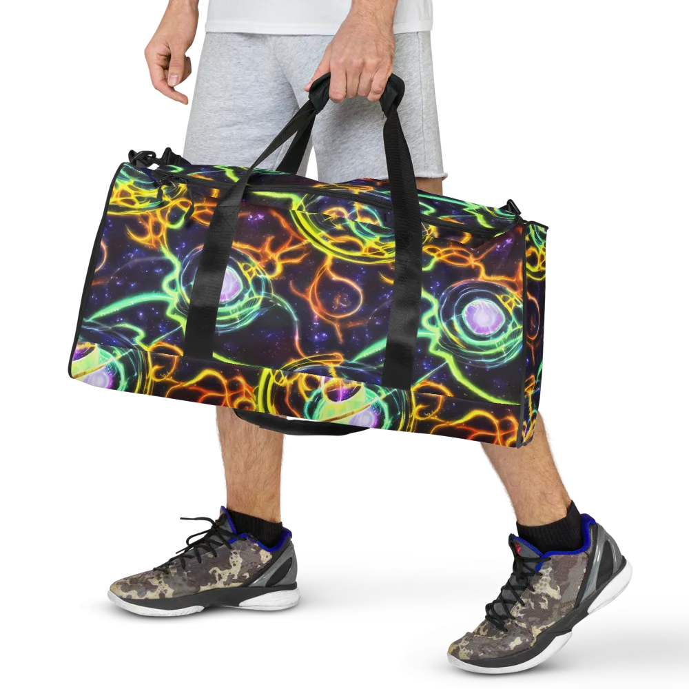 Carracci Cosmos on Duffle Bag — Front