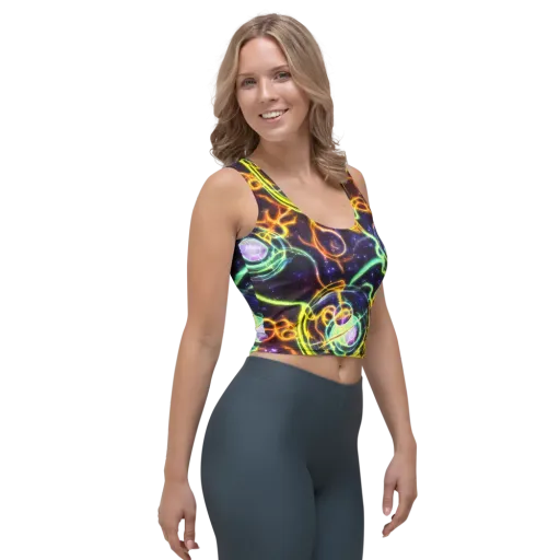 Carracci Cosmos on a Crop Top