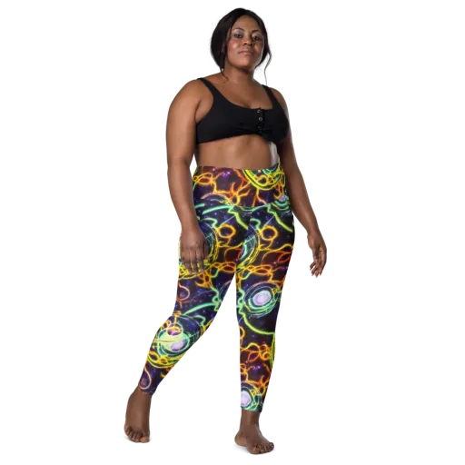 Carracci Cosmos on a Leggings with Pockets