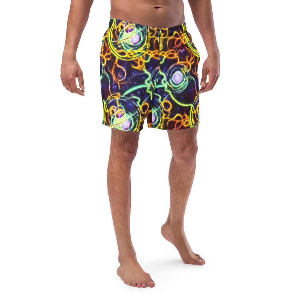 Carracci Cosmos on Swim Trunks — Front