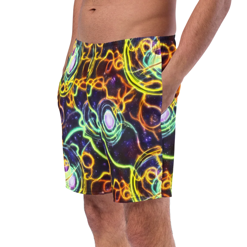 Carracci Cosmos on Swim Trunks — Left Front