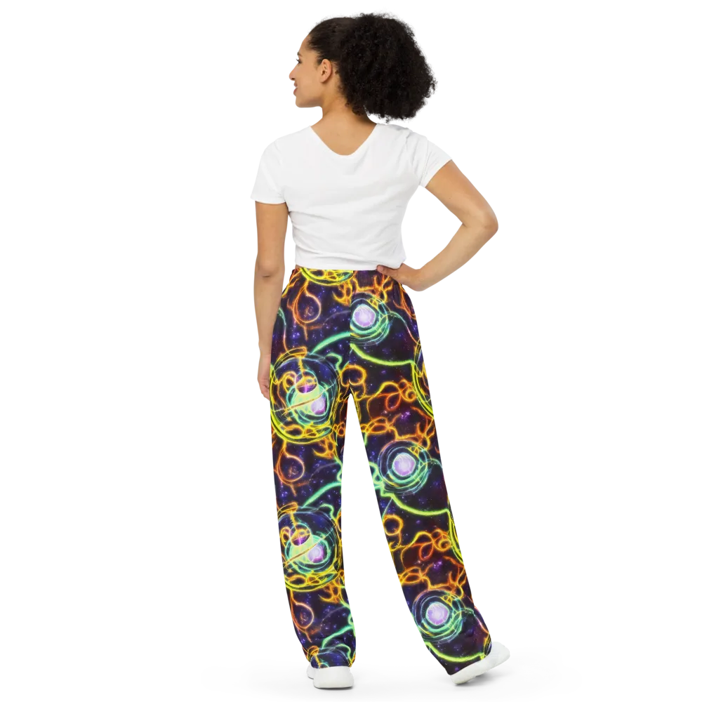 Carracci Cosmos on Wide-Leg Pants — Back