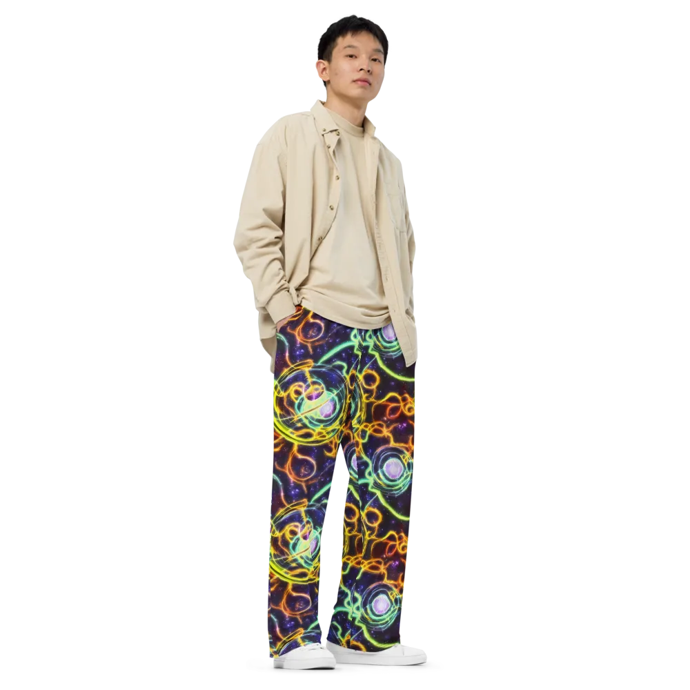 Carracci Cosmos on Wide-Leg Pants — Right Front