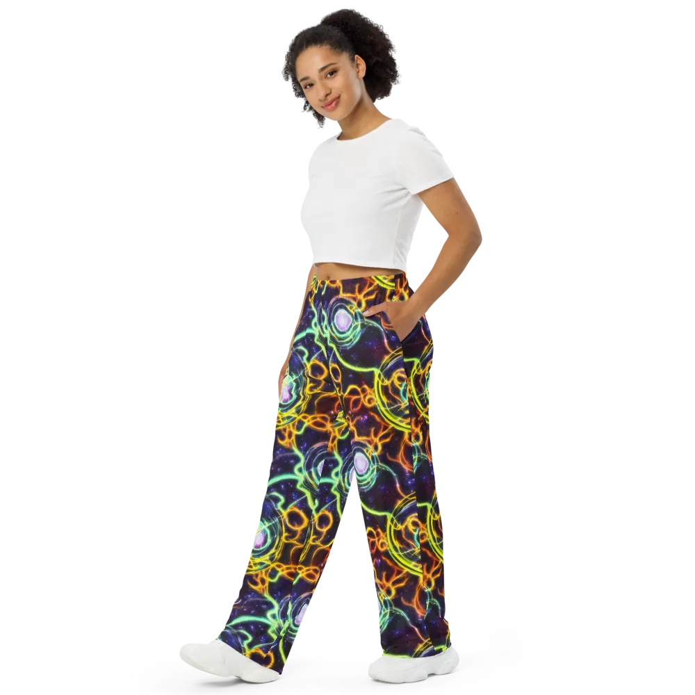Carracci Cosmos on Wide-Leg Pants — Left Front