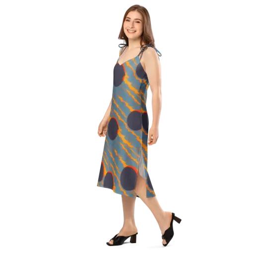 Flames of Gravity on a Slip Dress