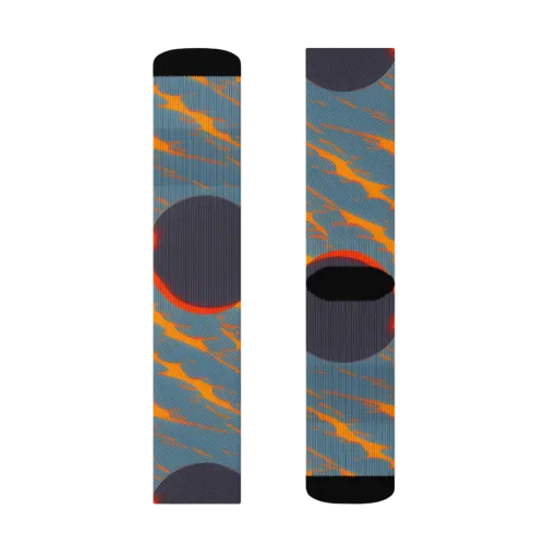 Flames of Gravity on a Socks