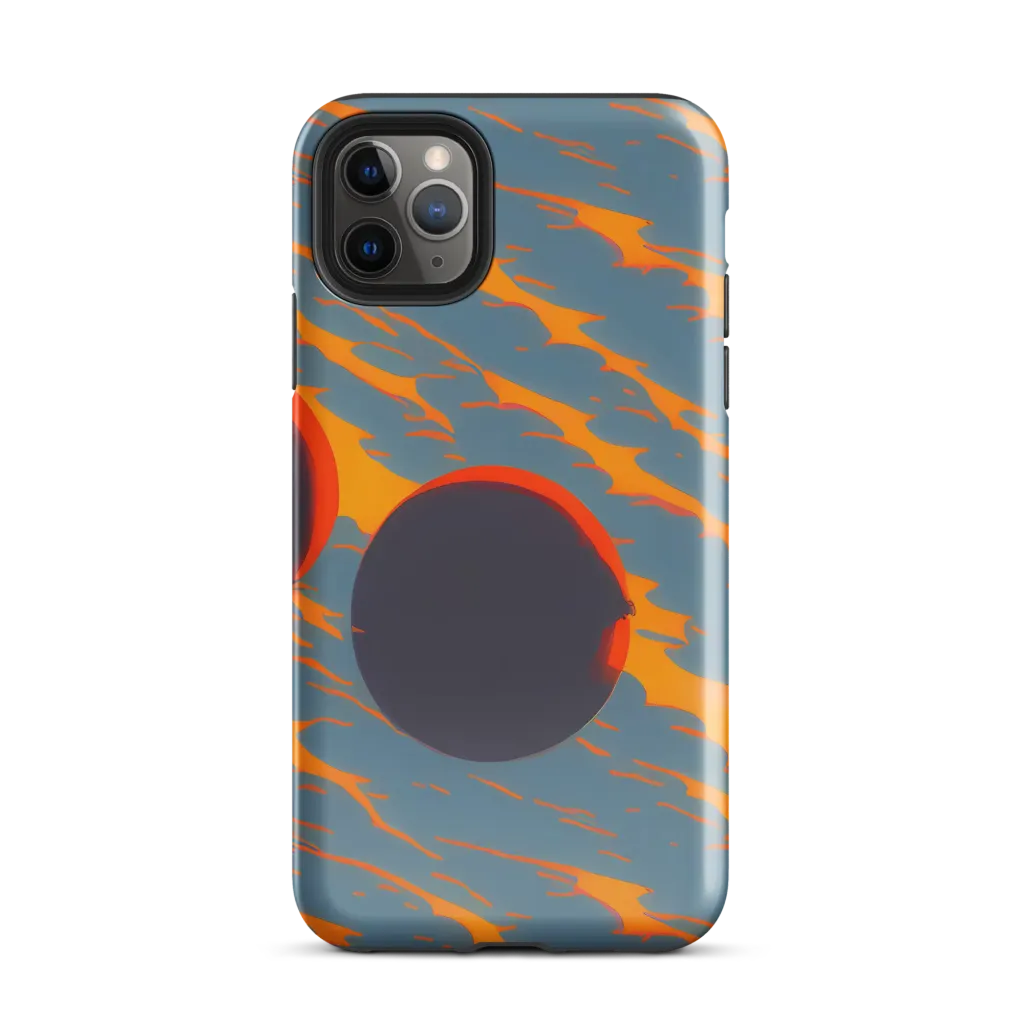 Flames of Gravity on Tough Case for iPhone® — Front