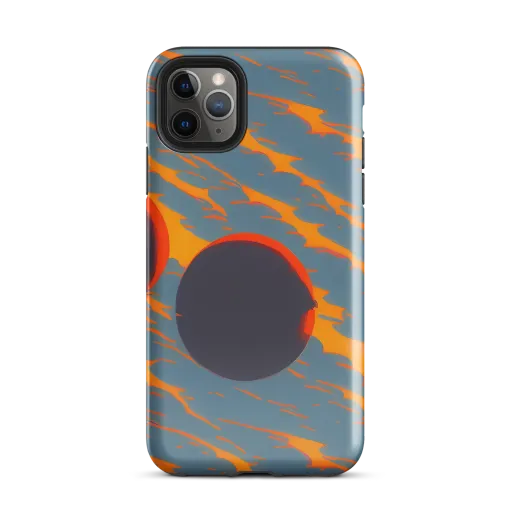Flames of Gravity on a Tough Case for iPhone®