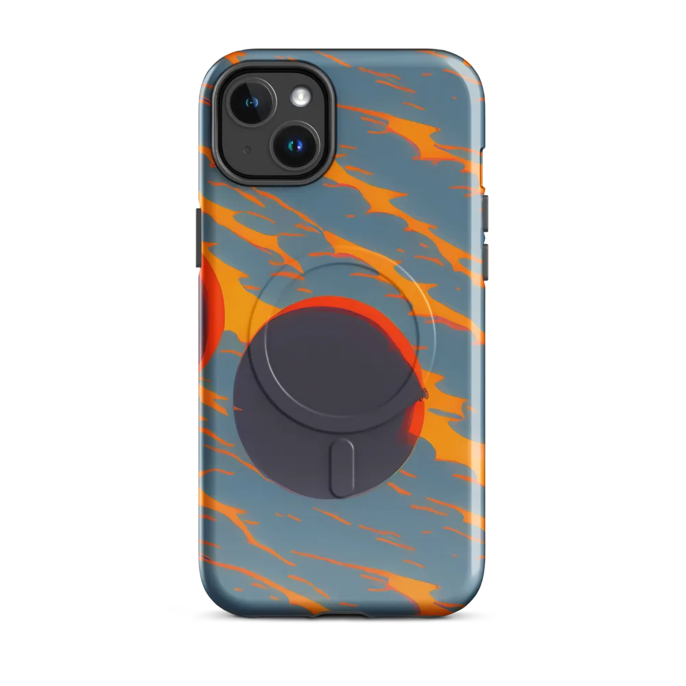 Flames of Gravity on MagSafe Tough Case for iPhone® — Front