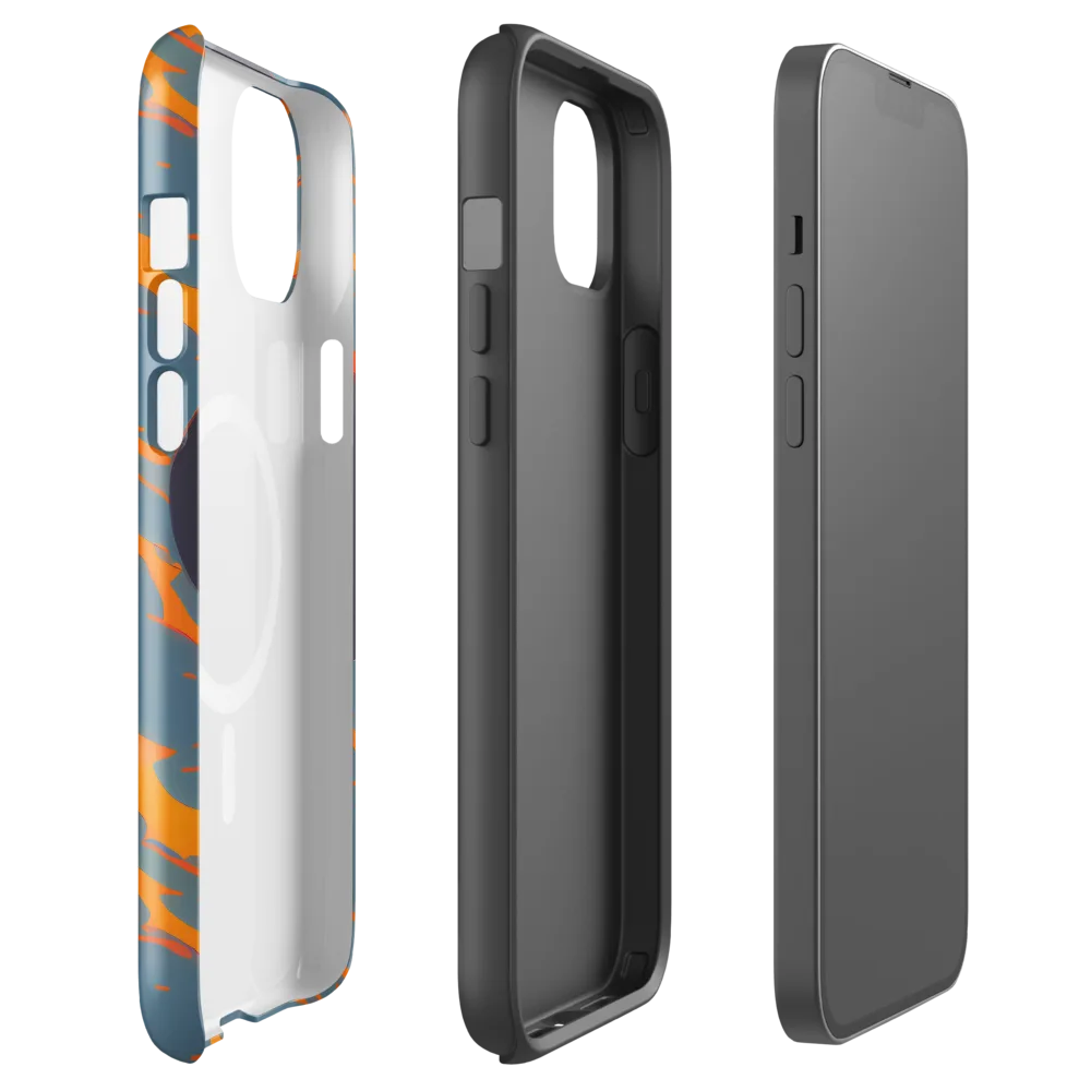 Flames of Gravity on MagSafe Tough Case for iPhone® — Front