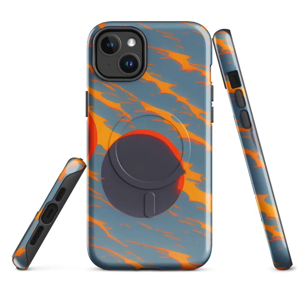 Flames of Gravity on MagSafe Tough Case for iPhone® — Front