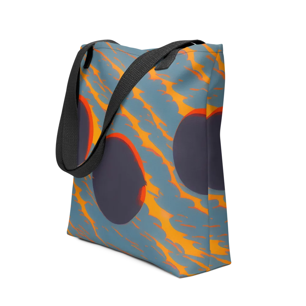 Flames of Gravity on Tote Bag — Front